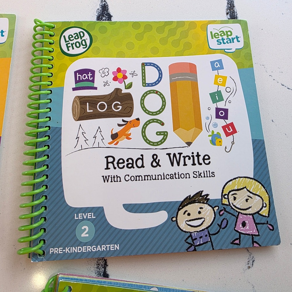 LeapFrog LeapStart Learning Books PAW Patrol Mr Pencil Activity Set - set of 4 - Picture 3 of 13